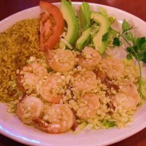 Camarones Al Mojo De Ajo