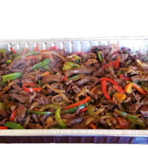 Stake Fajitas Tray
